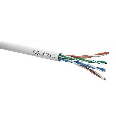 Kábel UTP DROT CAT.5e SOLARIX SXKD-5E-UTP-PVC