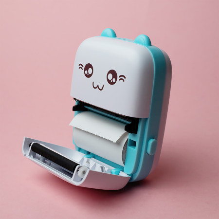 Termotlačiareň MAXLIFE MXTP-100 BLUE s bluetooth