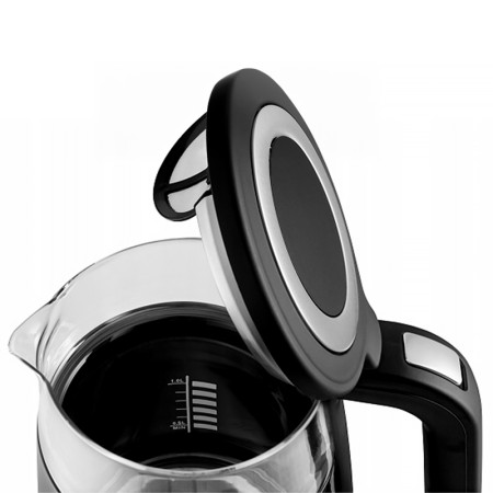 Kanvica rýchlovarná HUSLOG AK-0832 Black 1,7L 2200W