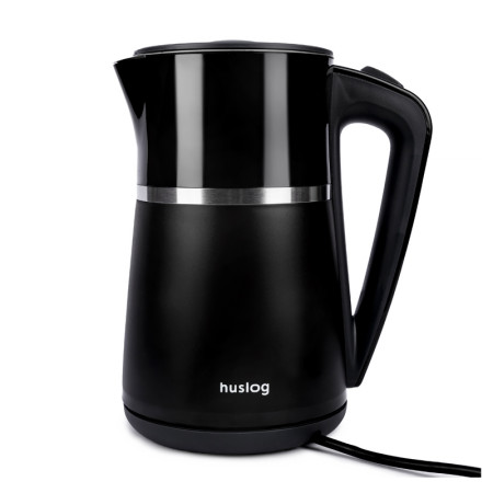 Kanvica rýchlovarná HUSLOG AK-1032 Black 1,7L 2200W