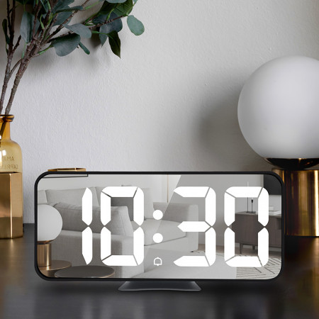 Budík digitálny s bluetooth synchronizáciou SOLIGHT CA08B-M