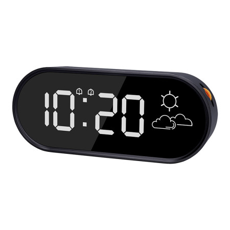 Budík digitálny s predpoveďou počasia SOLIGHT CA10B