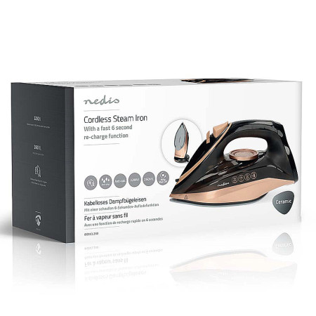 Bezdrôtová žehlička naparovacia NEDIS IRONCL250 2200W