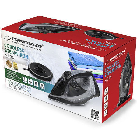 Bezdrôtová žehlička naparovacia ESPERANZA EHI011 SATIN 2600W