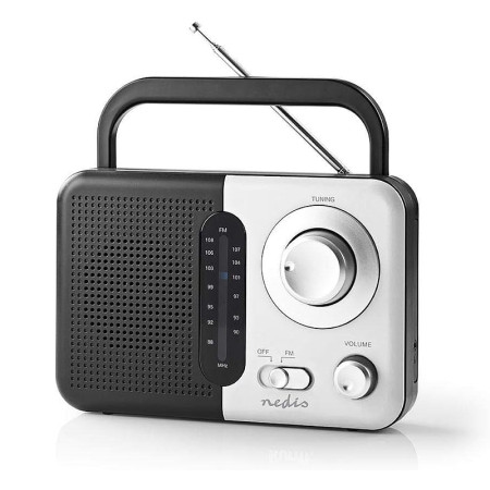 Rádio prenosné NEDIS RDFM1300WT