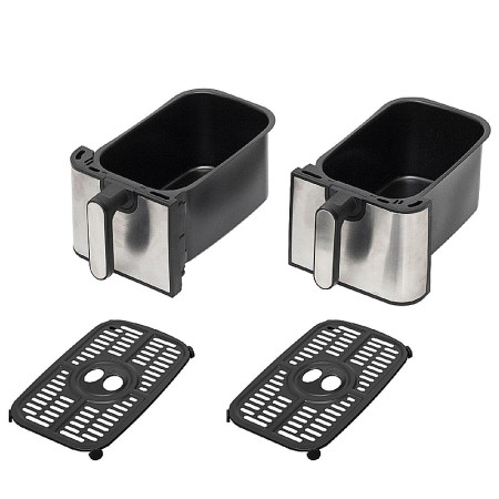 Fritéza teplovzdušná HOME HGAF29 2x4,5L 2000W