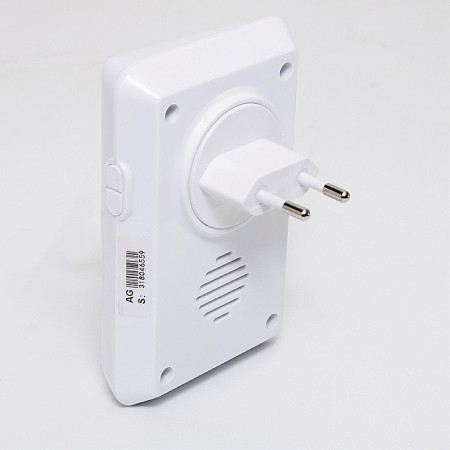 Zvonček bezdrôtový 230V 100m HOME DBK1010AC bez batérií čierny