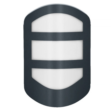 Vonkajšie nástenné svietidlo LED OSRAM ENDURA Style Plate Wall 12W 3000K Dark Grey