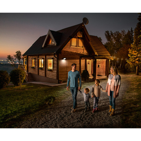 Reflektor LED 20W+PIR 4000K BK OSRAM FL ESSENTIAL SENSOR