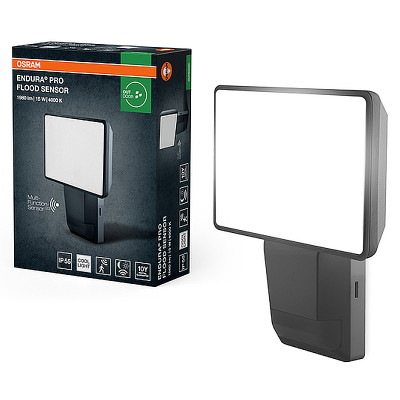 Reflektor LED 15W+PIR 4000K OSRAM ENDURA PRO FLOOD SENSOR 15W 840 IP55 DG