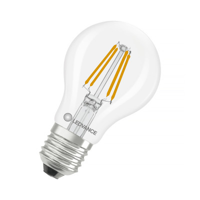 Žiarovka LEDVANCE LED CLA40D E27 3,4W/827 FILAMENT DIM 470lm PMC