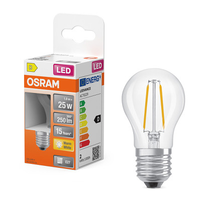 Žiarovka OSRAM LED SCLP25 E27 1,8W/827 ilumka FILAMENT