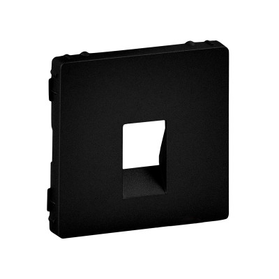 Krytka reproduktorovej zásuvky LEGRAND VALENA LIFE 756362 čierna