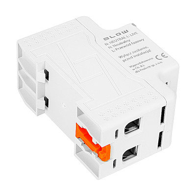 Elektromer 1-fázový digitálny SMART WIFI TUYA BLOW 72-106 63A