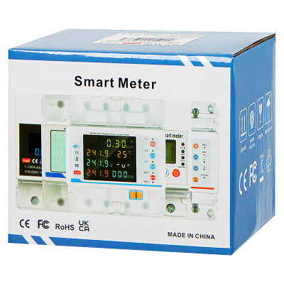 Elektromer 3-fázový digitálny SMART WIFI TUYA BLOW 72-107 100A