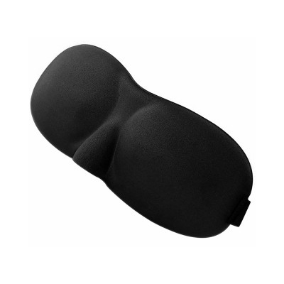 Maska na spanie 3D čierna