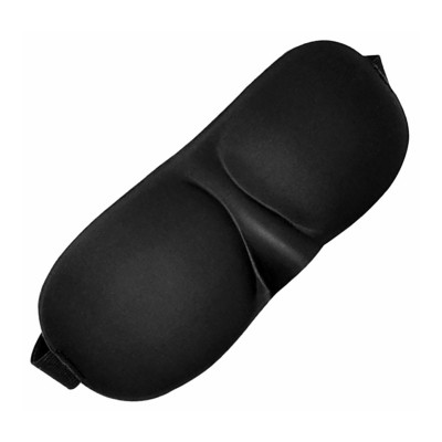 Maska na spanie 3D čierna