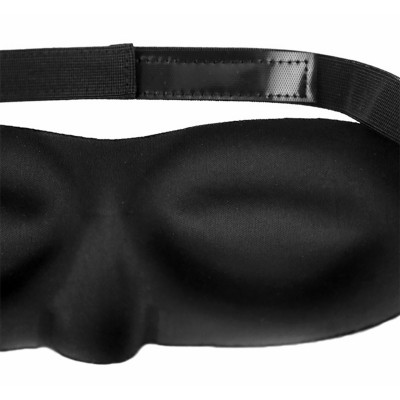 Maska na spanie 3D čierna