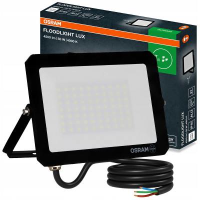 Reflektor LED 50W/4000K BK OSRAM FL LUX 50W/4000K BK 4500lm IP65