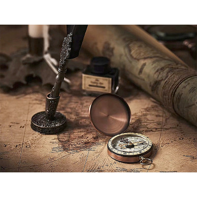 Kompas vreckový kovový DC93