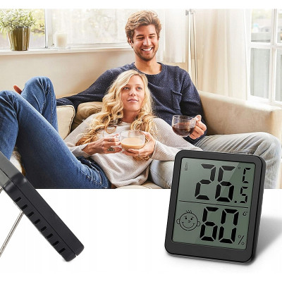 Teplomer a vlhkomer vnútorný SOLEX YZ6050 čierny