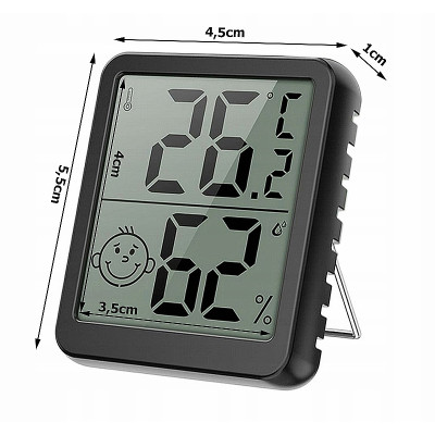 Teplomer a vlhkomer vnútorný SOLEX YZ6050 čierny