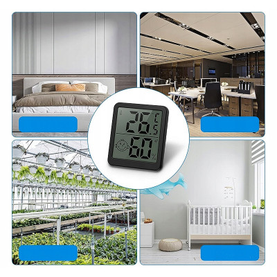 Teplomer a vlhkomer vnútorný SOLEX YZ6050 čierny