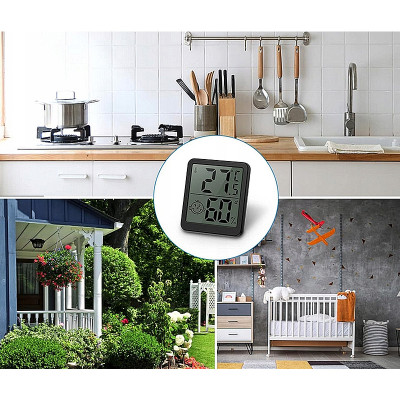 Teplomer a vlhkomer vnútorný SOLEX YZ6050 čierny