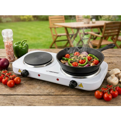 Varič elektrický 2-platnička ESPERANZA EKH014W biela