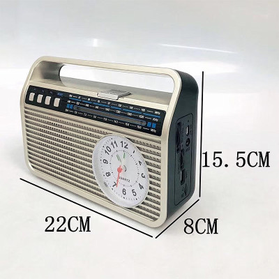 Rádio prenosné SETTY MD-500BT s hodinami RETRO (RA3)