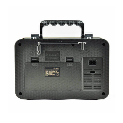 Rádio prenosné MEIER M-1919BT GOLD retro