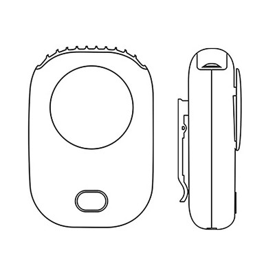 Ventilátor ručný FAN DQ203 5W nabíjateľný