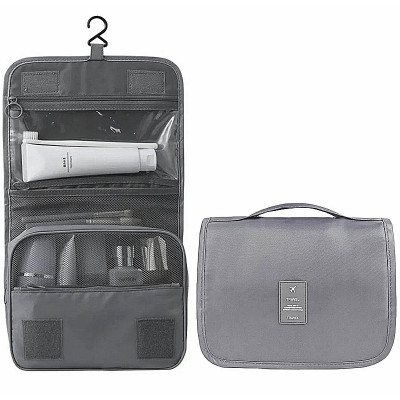 Organizér na kozmetiku TRAVEL sivý