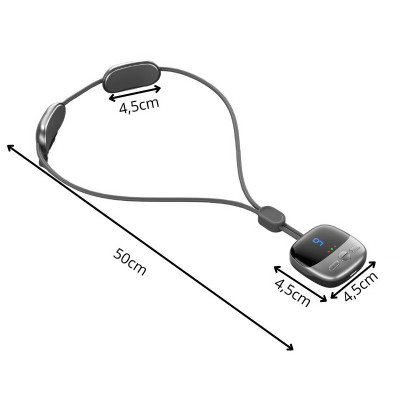 Strojček masážny elektrostimulátor na krk NECK HD-7073