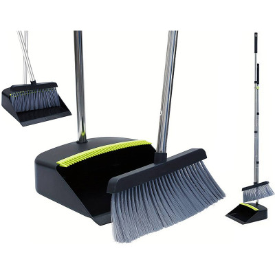 Zametací komplet Metla s lopatkou a násadami BROOM & DUSTPAN B006