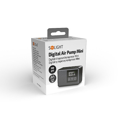 Autokompresor SOLIGHT PAP02 8,3BAR nabíjateľný mini vreckový