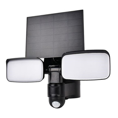 Reflektor LED so solárnym panelom+PIR 9W 850lm 4000K SOLIGHT WO7203