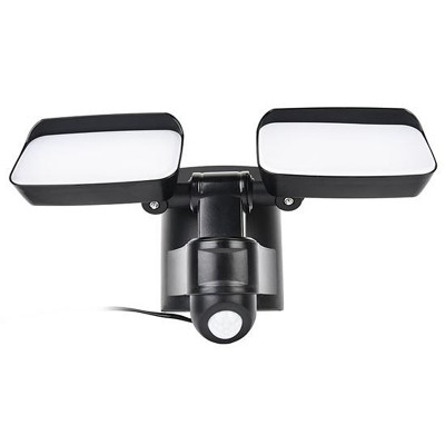 Reflektor LED so solárnym panelom+PIR 9W 850lm 4000K SOLIGHT WO7203