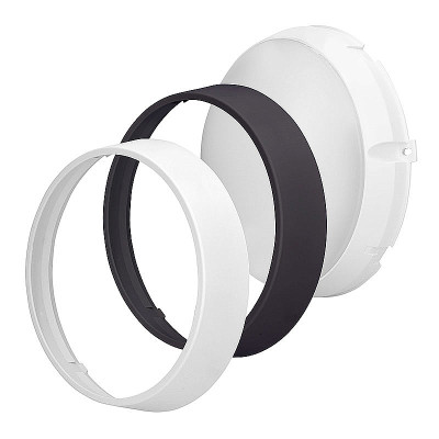 Stropnica LED IP65 220mm 15/18/20W 3-6500K 3CCT 1800lm biely+čierny kryt SOLIGHT WO779-2