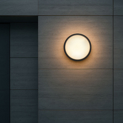 Stropnica LED IP65 220mm 15/18/20W 3-6500K 3CCT 1800lm biely+čierny kryt SOLIGHT WO779-2