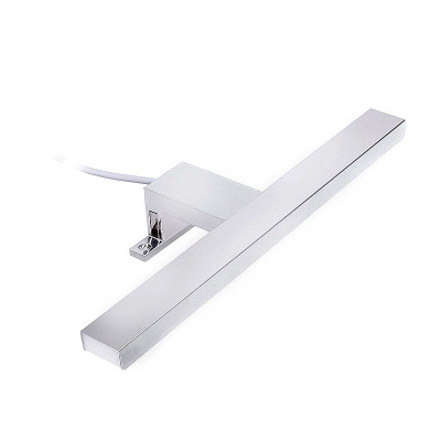 Svietidlo kúpeľňové LED nad zrkadlo 7W 4000K IP44 strieborné 455lm 40cm 3v1 SOLIGHT WO827-CR