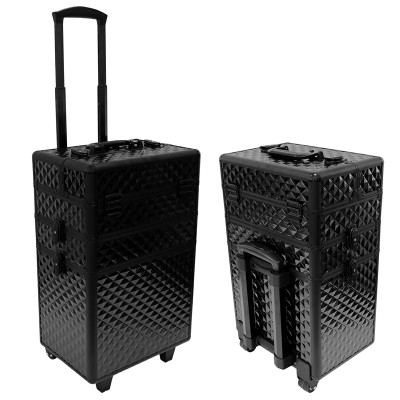 Kufrík kozmetický čierny 3v1 CA19A (60x36x25cm)