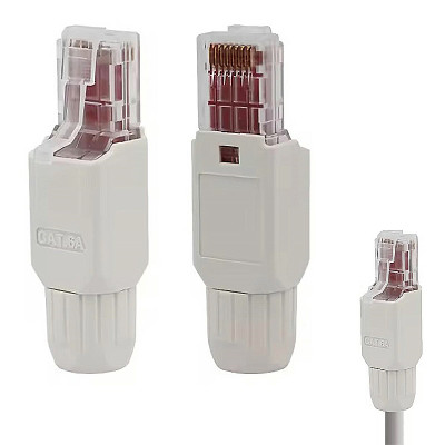 Konektor telefónny 8P/8C CAT.6 RJ45 bez krimpovania