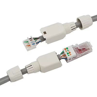 Konektor telefónny 8P/8C CAT.6 RJ45 bez krimpovania