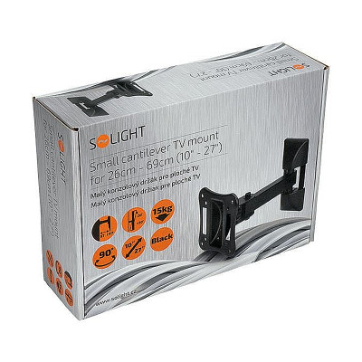 Držiak TV SOLIGHT 1MK01 10-27 rameno