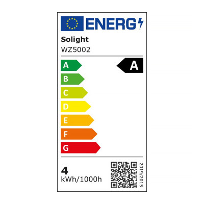 Žiarovka SOLIGHT LED E27 3,8W 2700K 806lm SOLIGHT WZ5002 (CLA60) filament