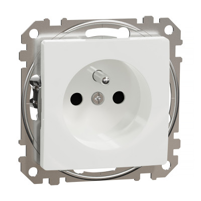 Jednozásuvka SCHNEIDER SEDNA SDD111012 biela