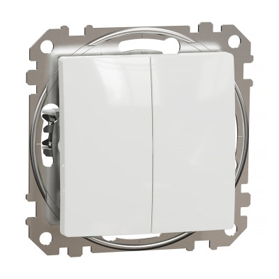 Vypínač lustrový č.5 SCHNEIDER SEDNA SDD111105 biely