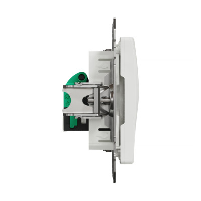 Dátová zásuvka 1xRJ45 Cat.5E UTP SCHNEIDER SEDNA SDD111451 biela