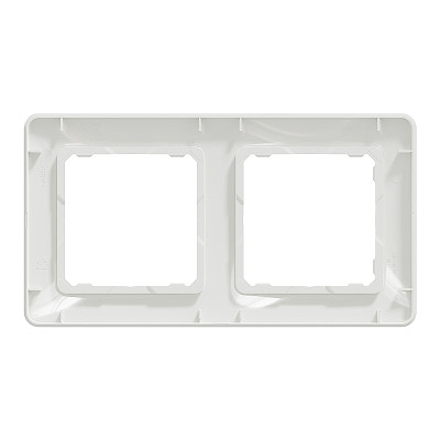 Dvojrámček SCHNEIDER SEDNA SDD311802 biely